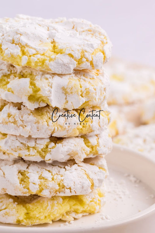 Lemon Crinkle Cookies - 1 of 2