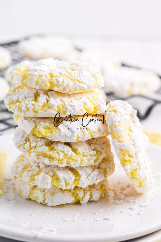 Lemon Crinkle Cookies - 2 of 2