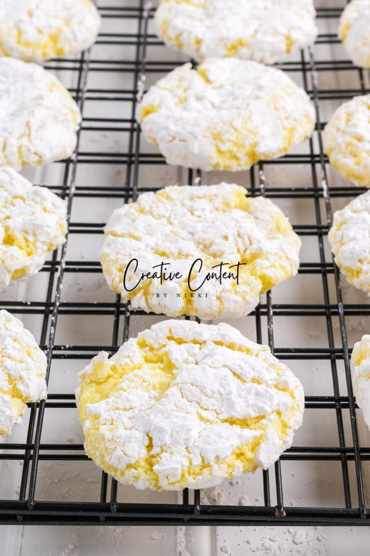 Lemon Crinkle Cookies - 2 of 2