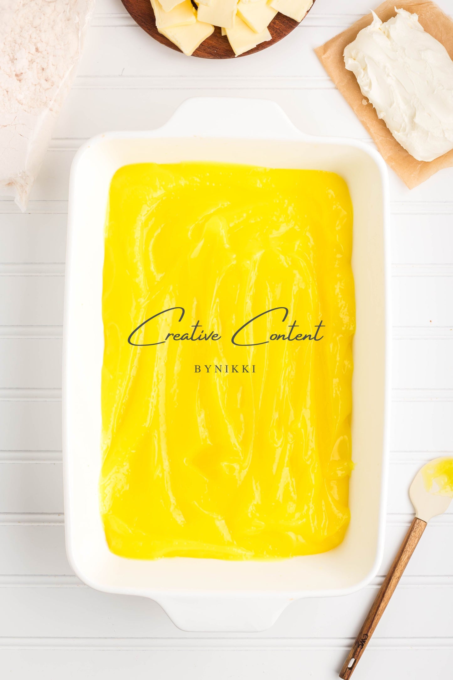 Lemon Dump Cake-  Exclusive