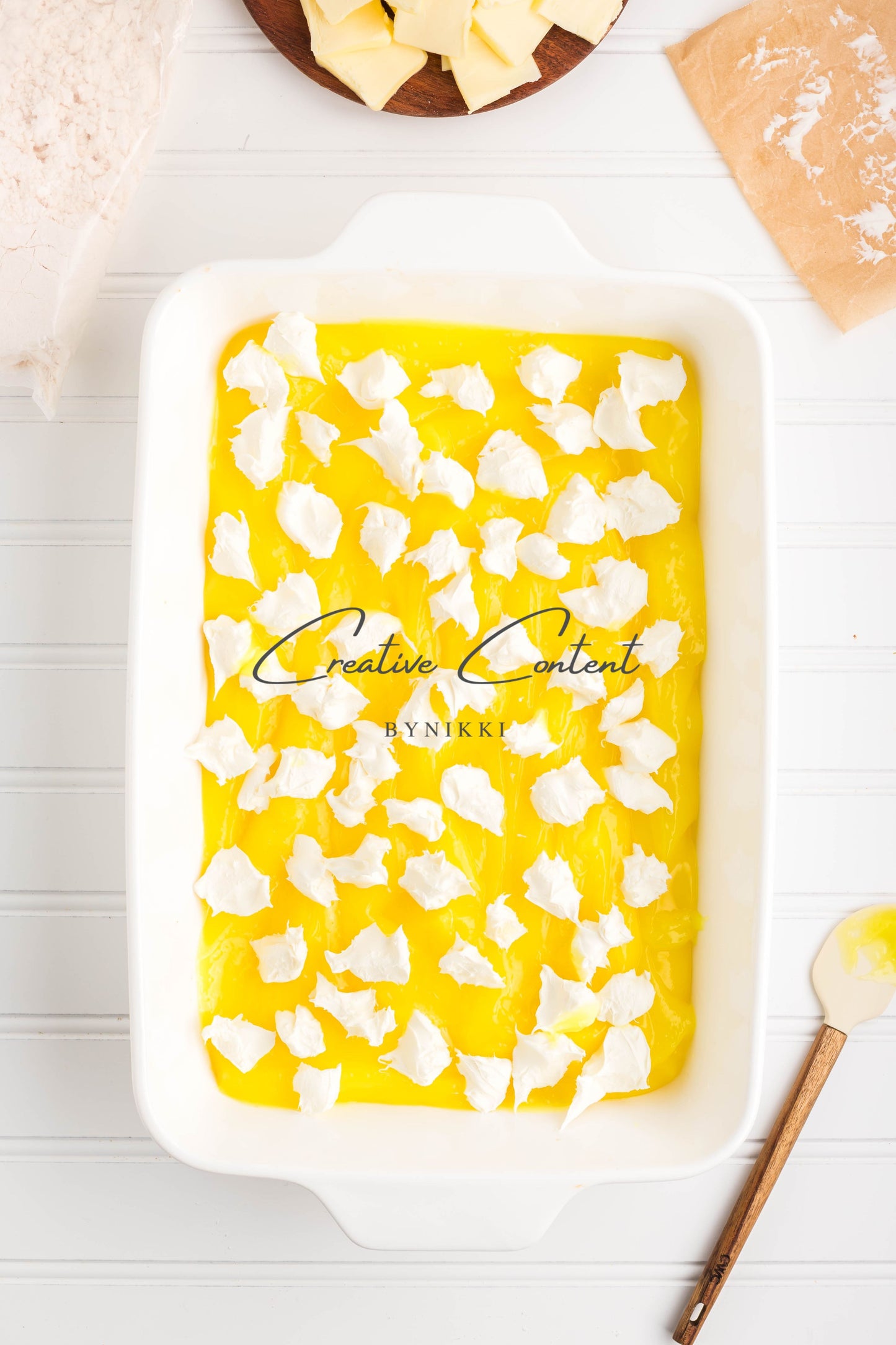 Lemon Dump Cake-  Exclusive