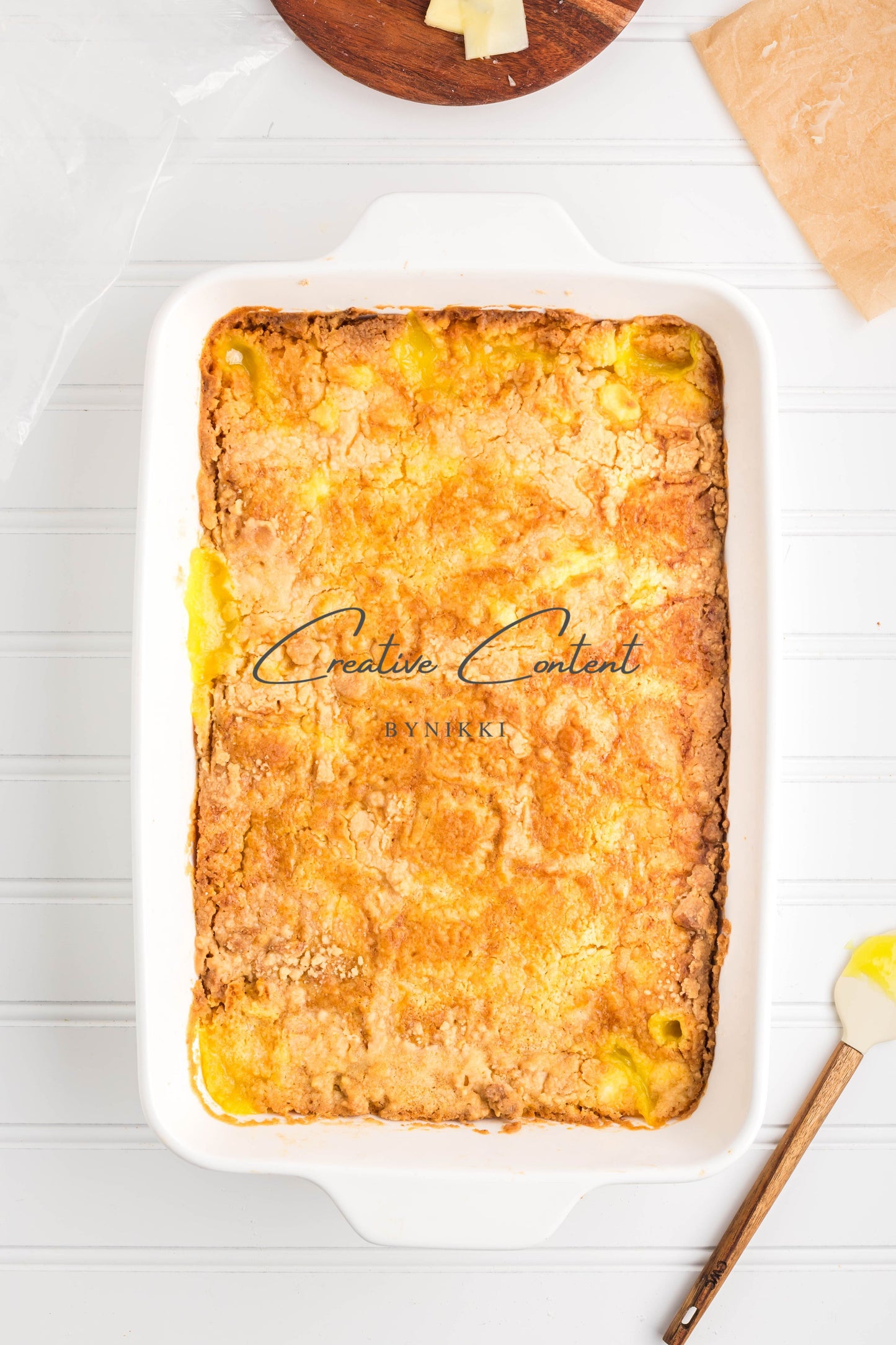 Lemon Dump Cake-  Exclusive