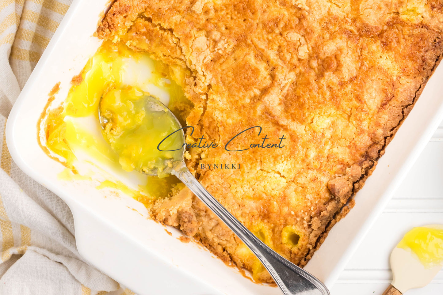 Lemon Dump Cake-  Exclusive
