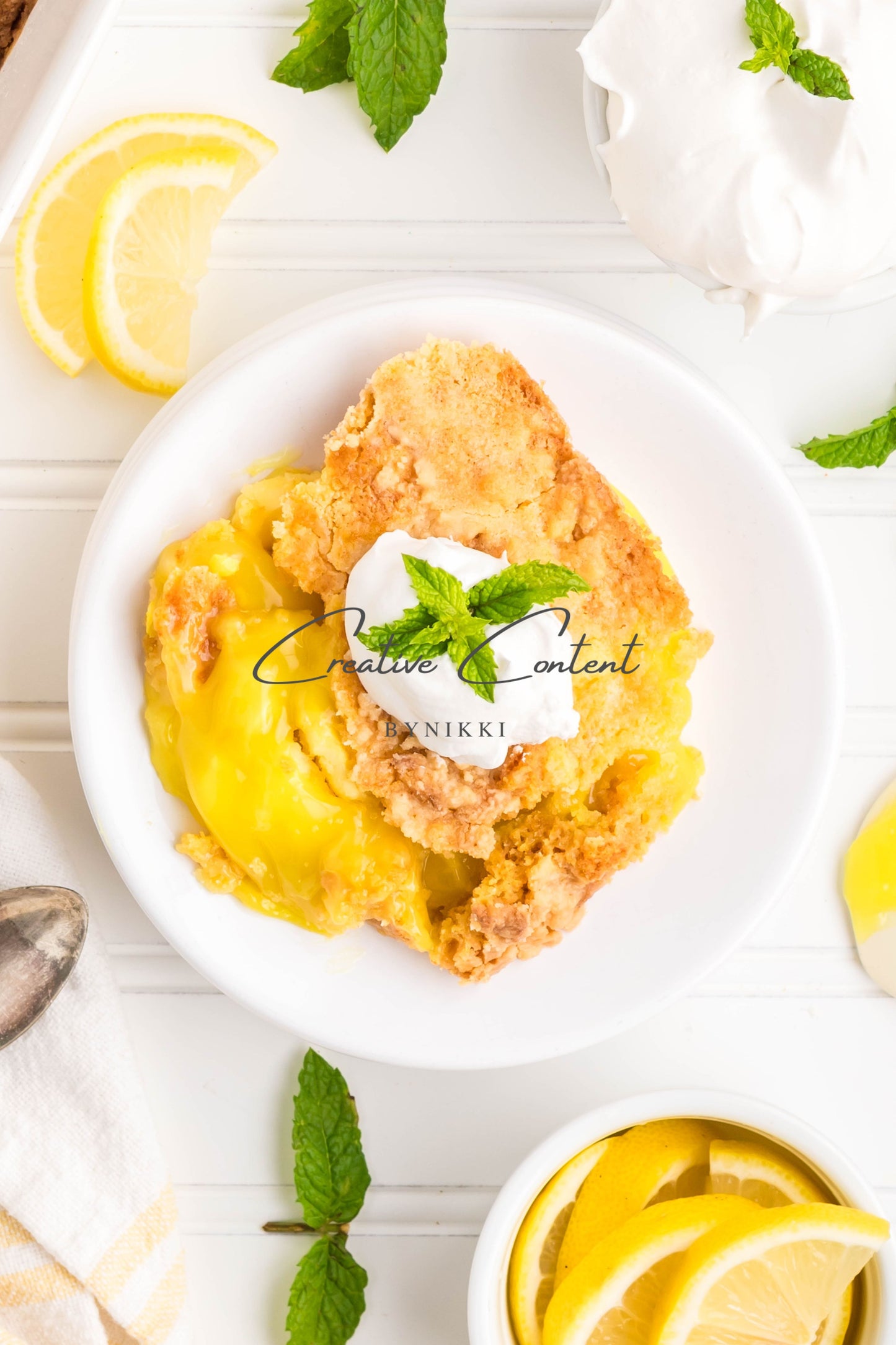 Lemon Dump Cake-  Exclusive
