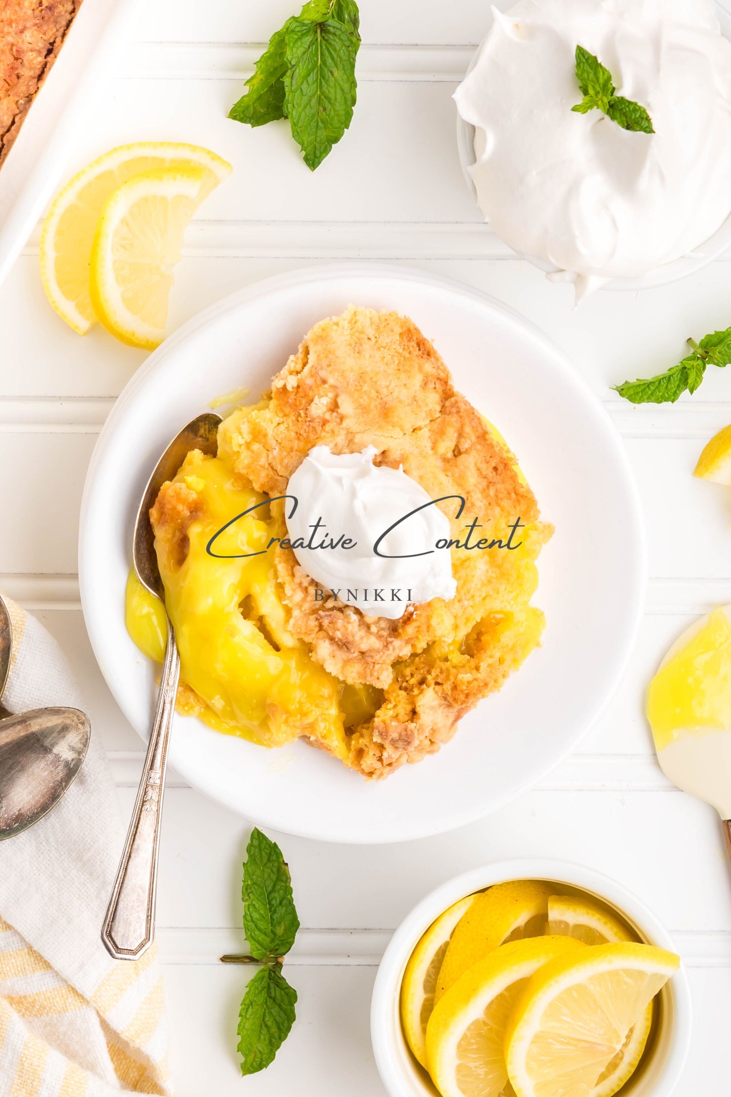 Lemon Dump Cake-  Exclusive