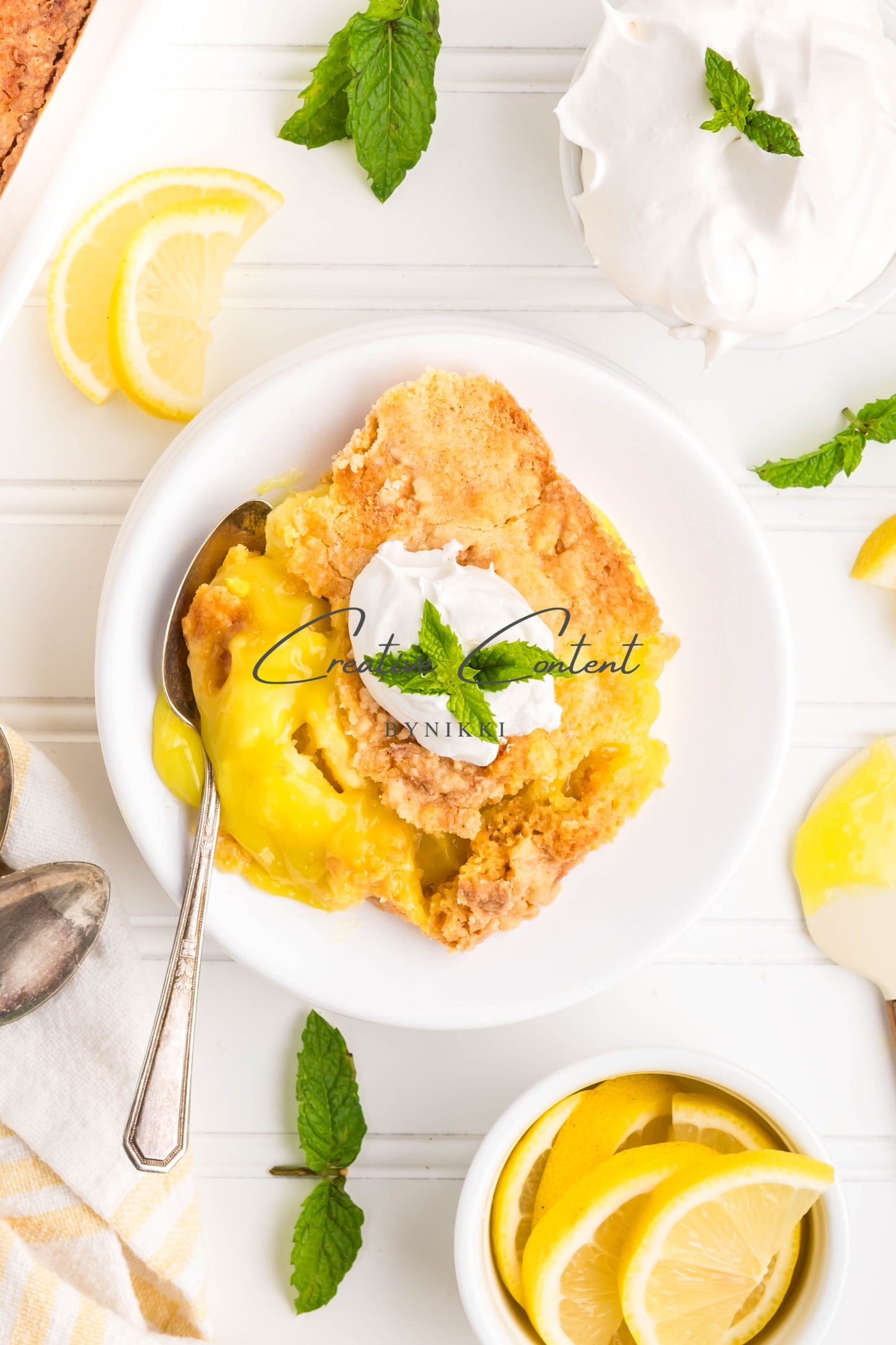 Lemon Dump Cake-  Exclusive