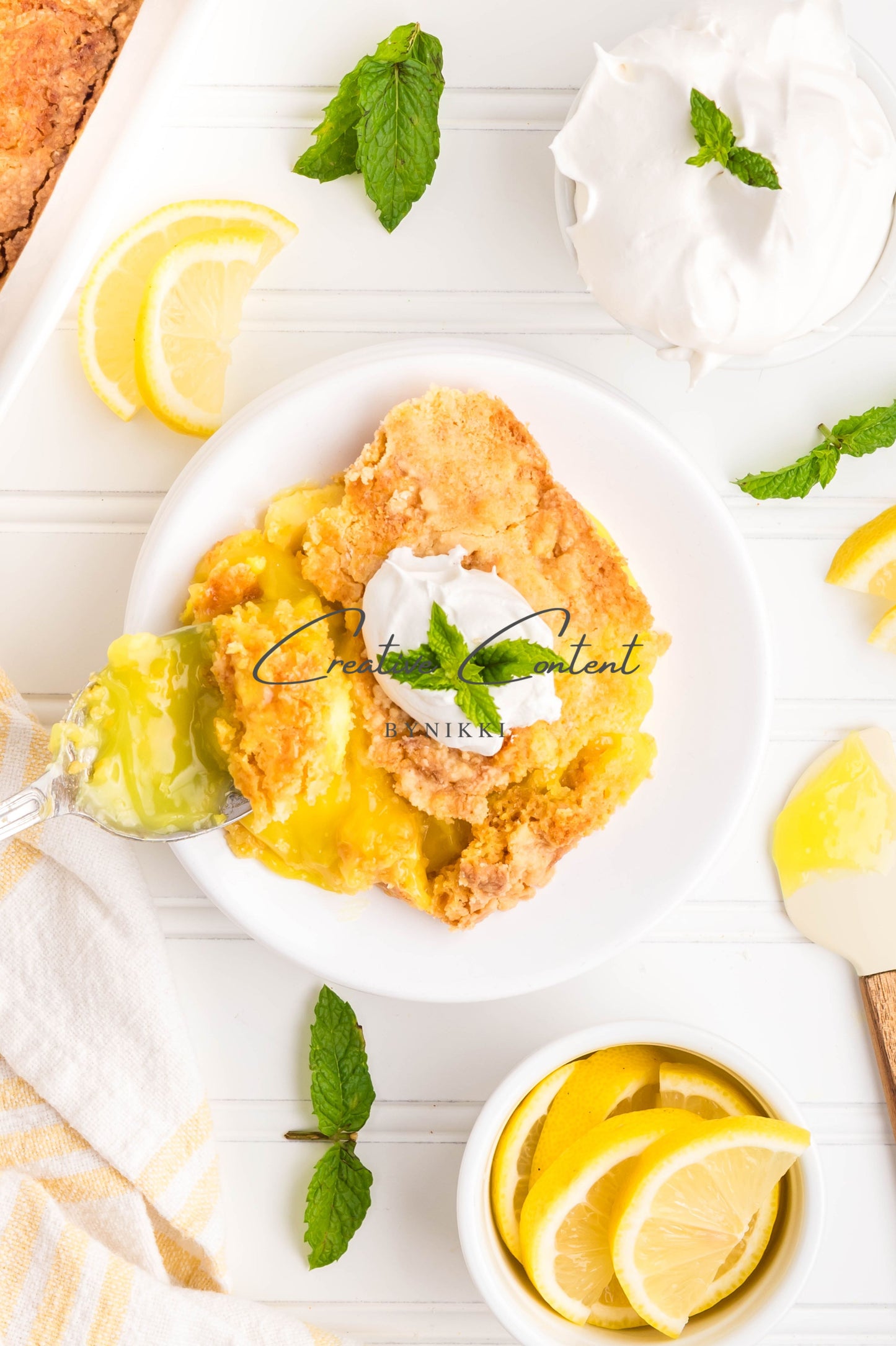 Lemon Dump Cake-  Exclusive