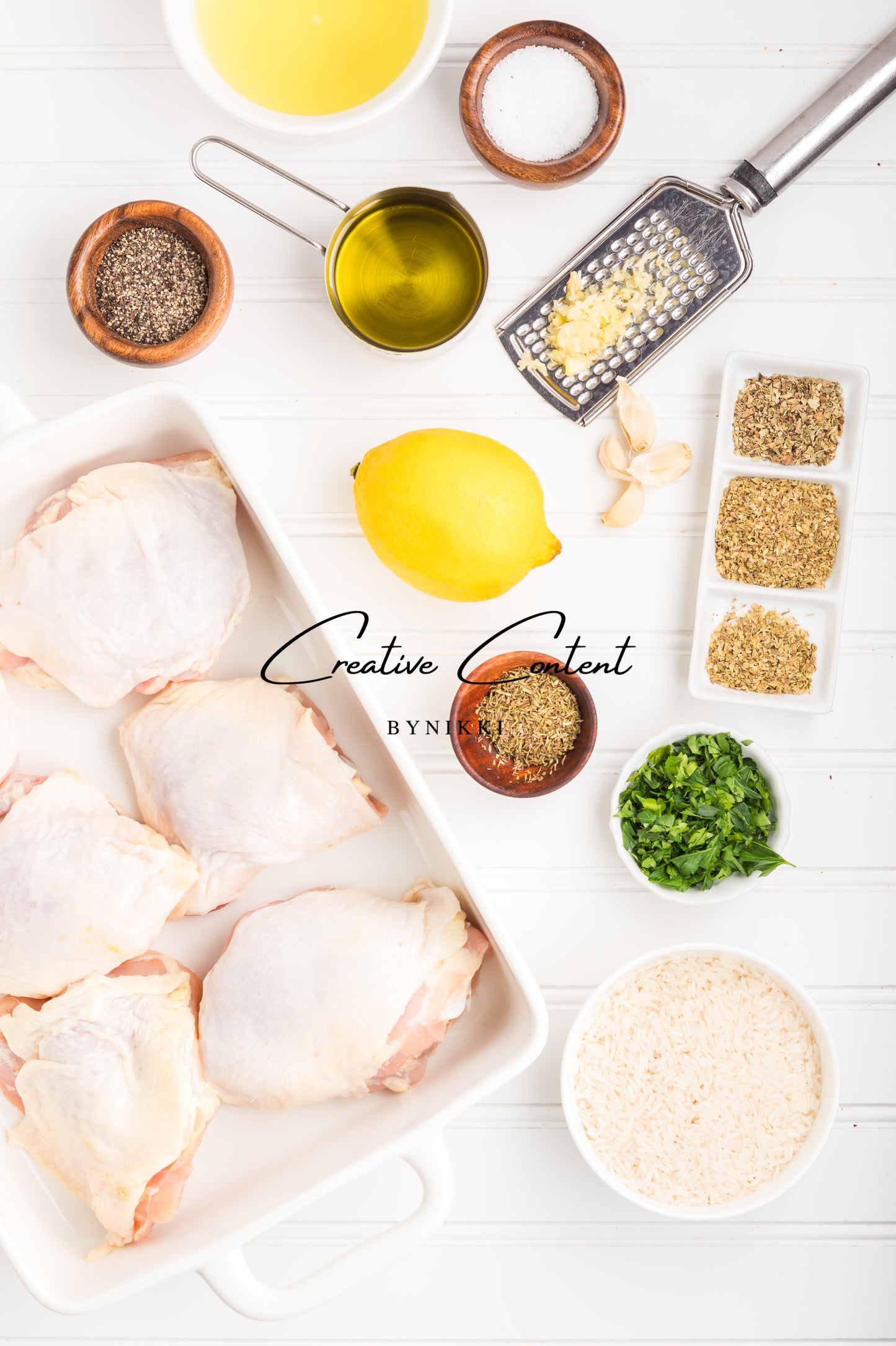 Lemon Herb Chicken + Lemon Herb Rice - Exclusive