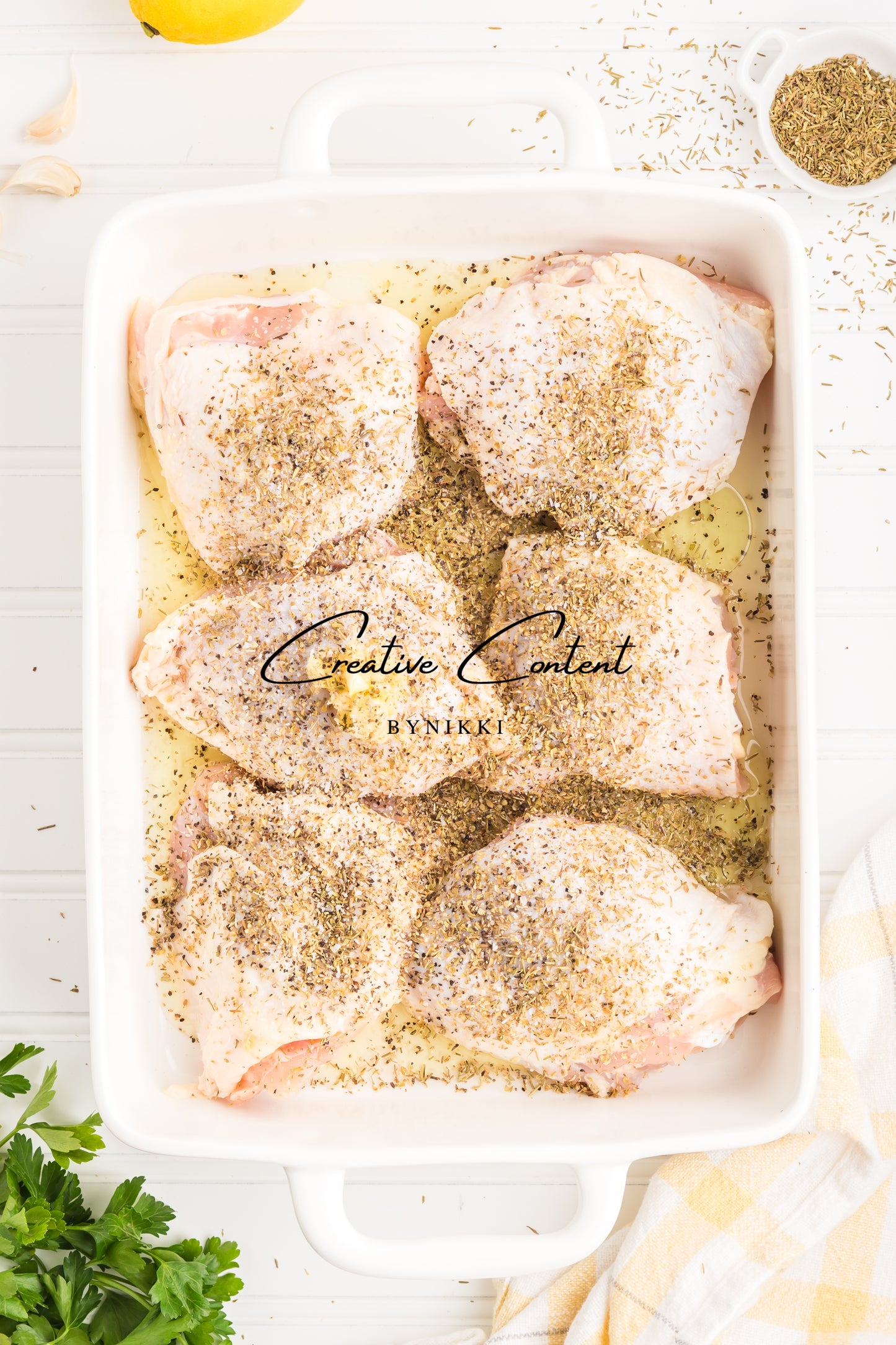 Lemon Herb Chicken + Lemon Herb Rice - Exclusive