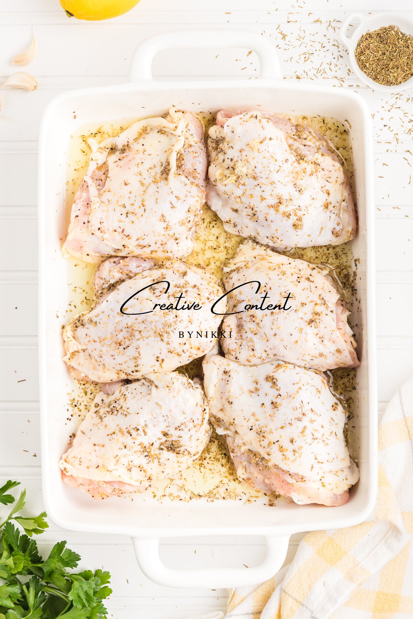 Lemon Herb Chicken + Lemon Herb Rice - Exclusive