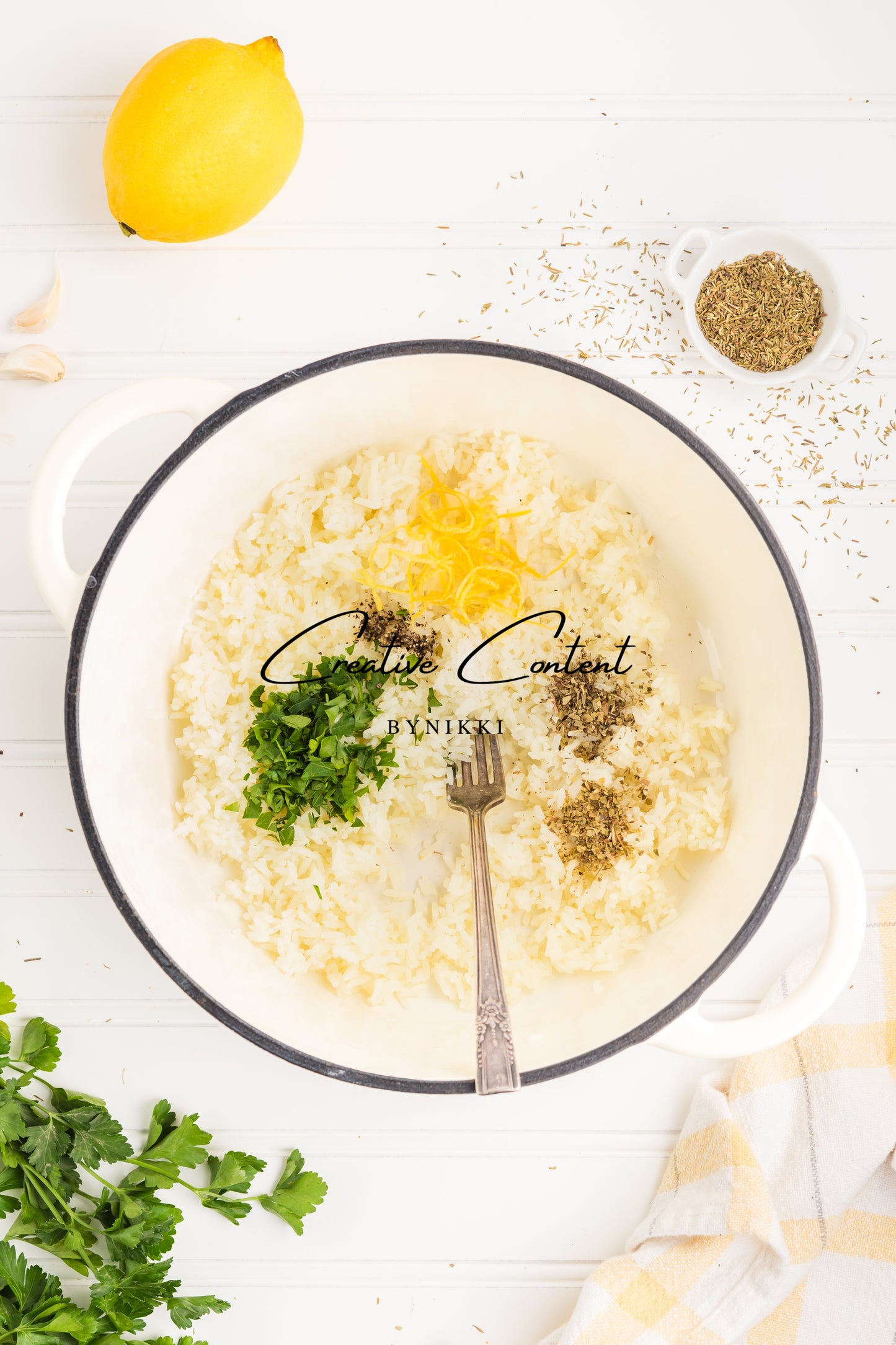 Lemon Herb Chicken + Lemon Herb Rice - Exclusive