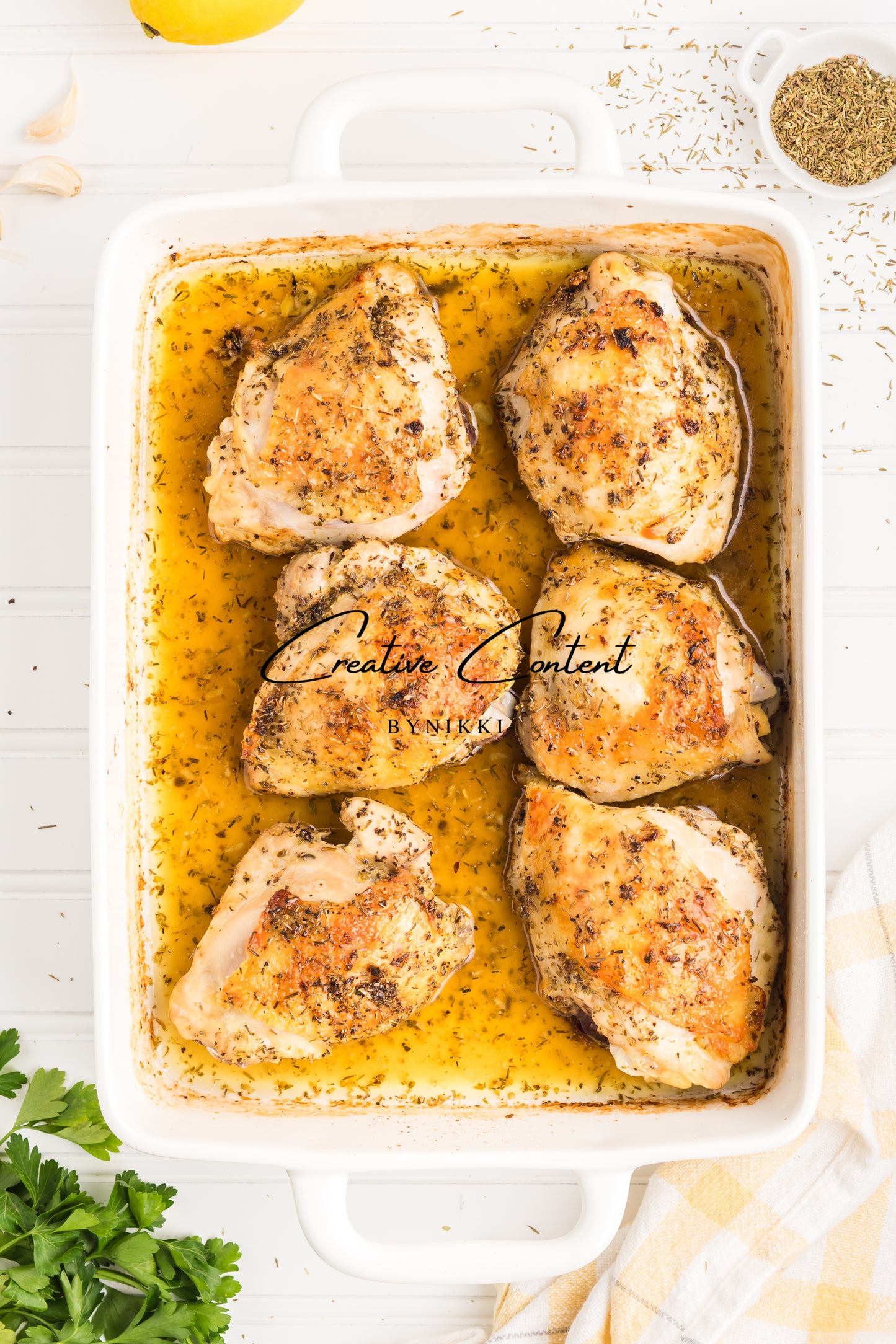 Lemon Herb Chicken + Lemon Herb Rice - Exclusive