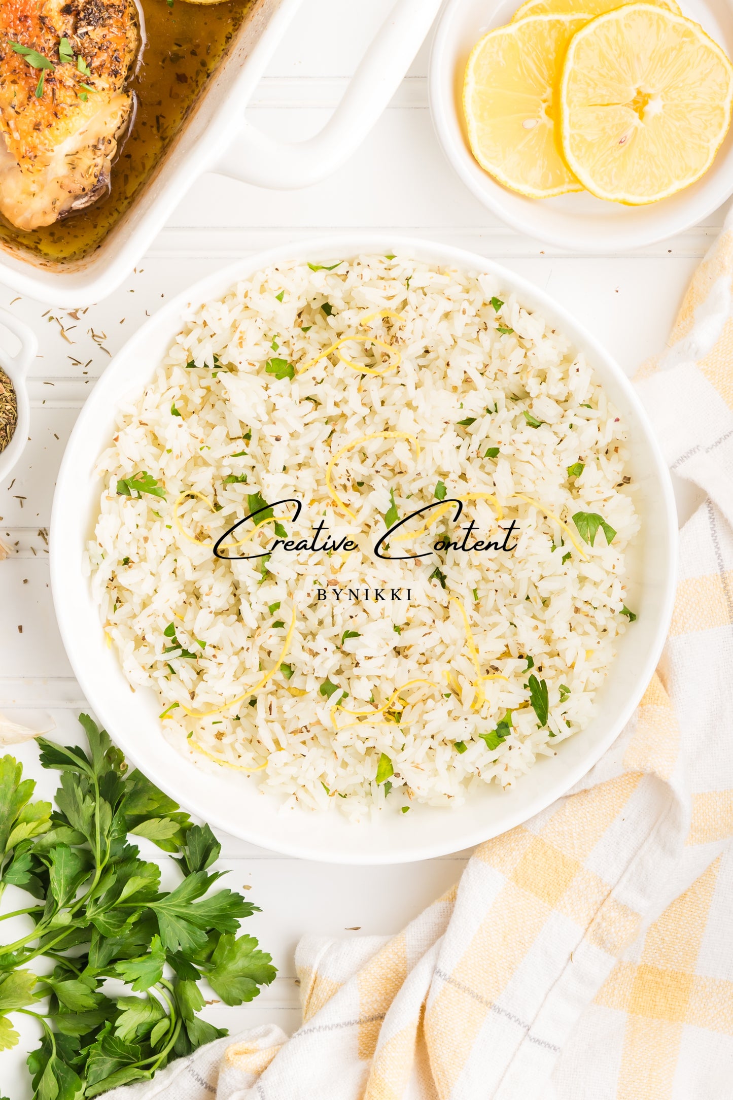 Lemon Herb Chicken + Lemon Herb Rice - Exclusive