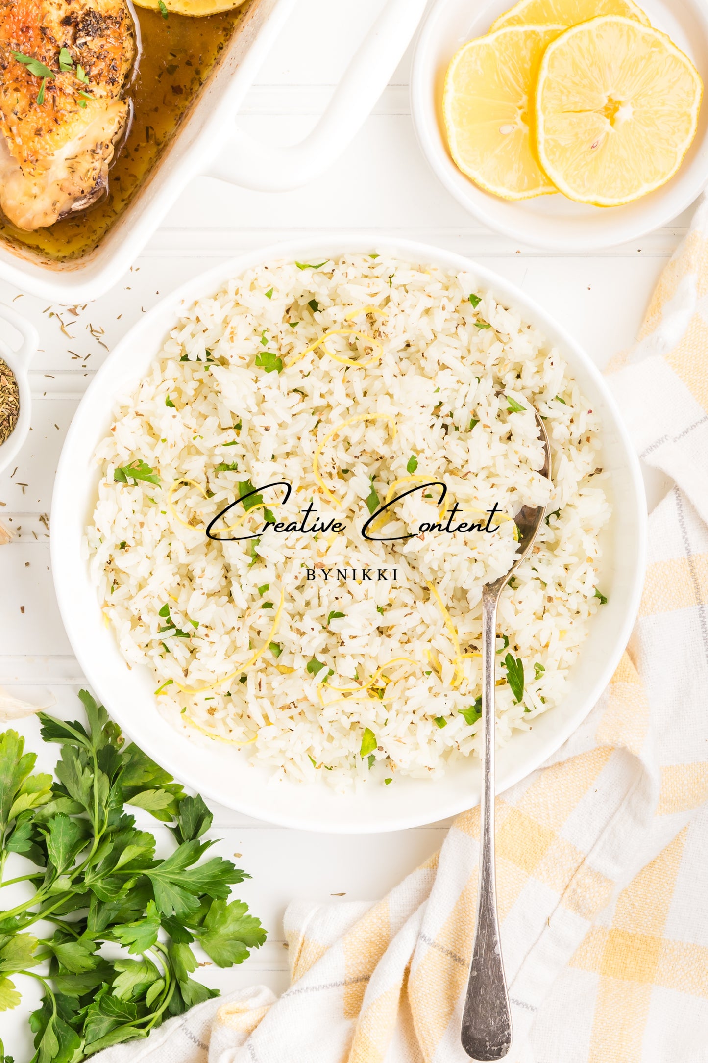 Lemon Herb Chicken + Lemon Herb Rice - Exclusive