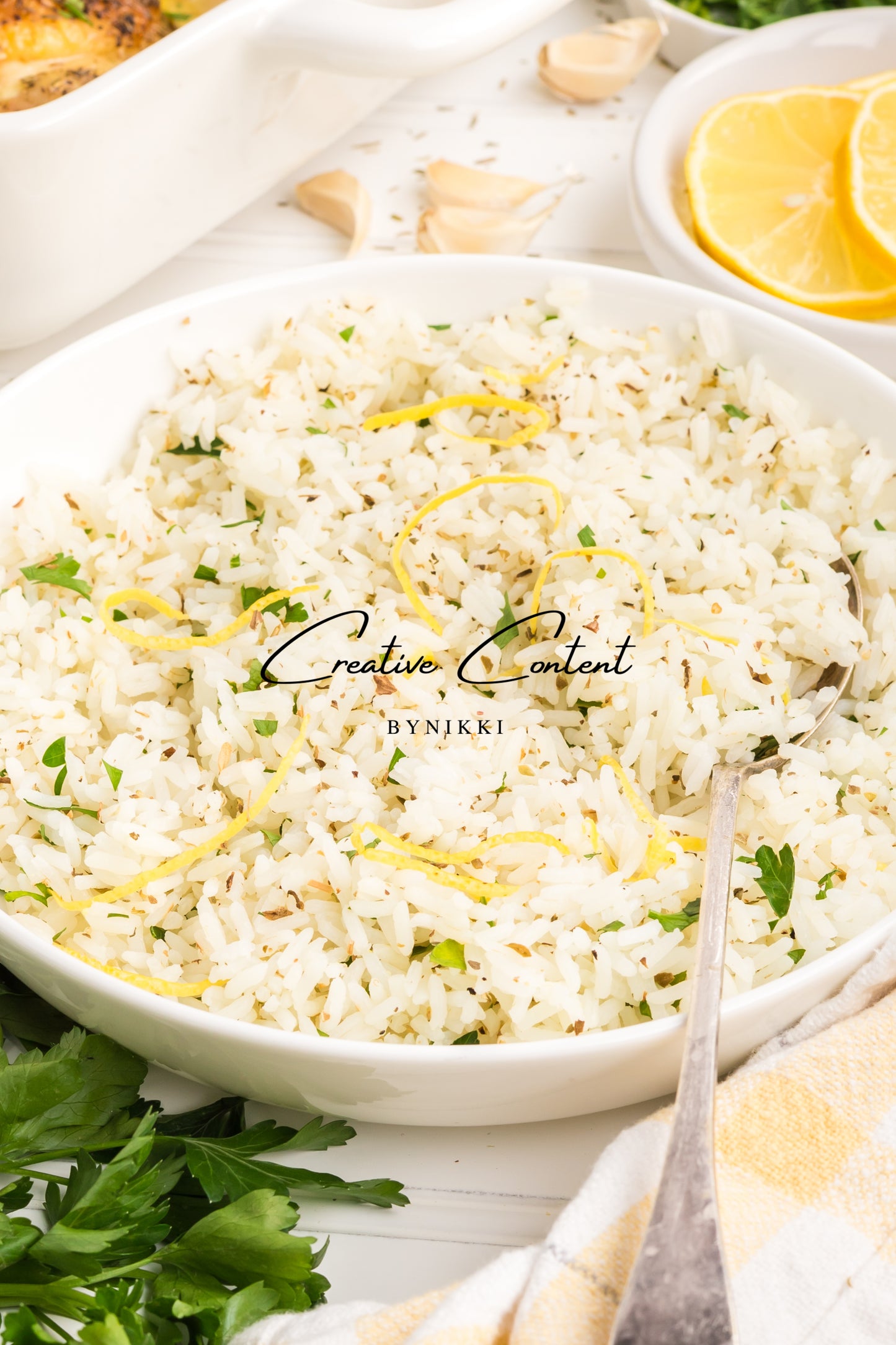 Lemon Herb Chicken + Lemon Herb Rice - Exclusive