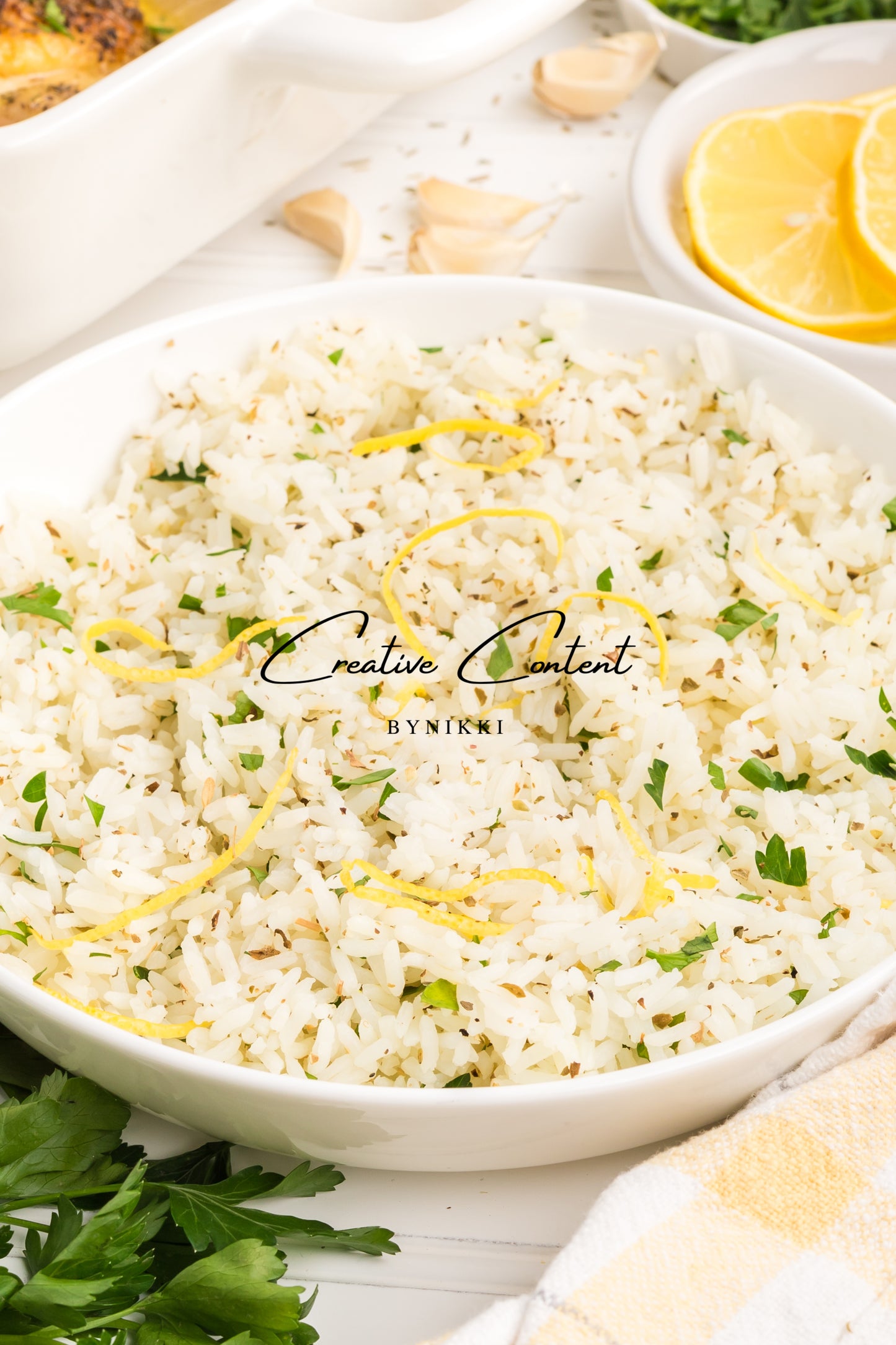 Lemon Herb Chicken + Lemon Herb Rice - Exclusive