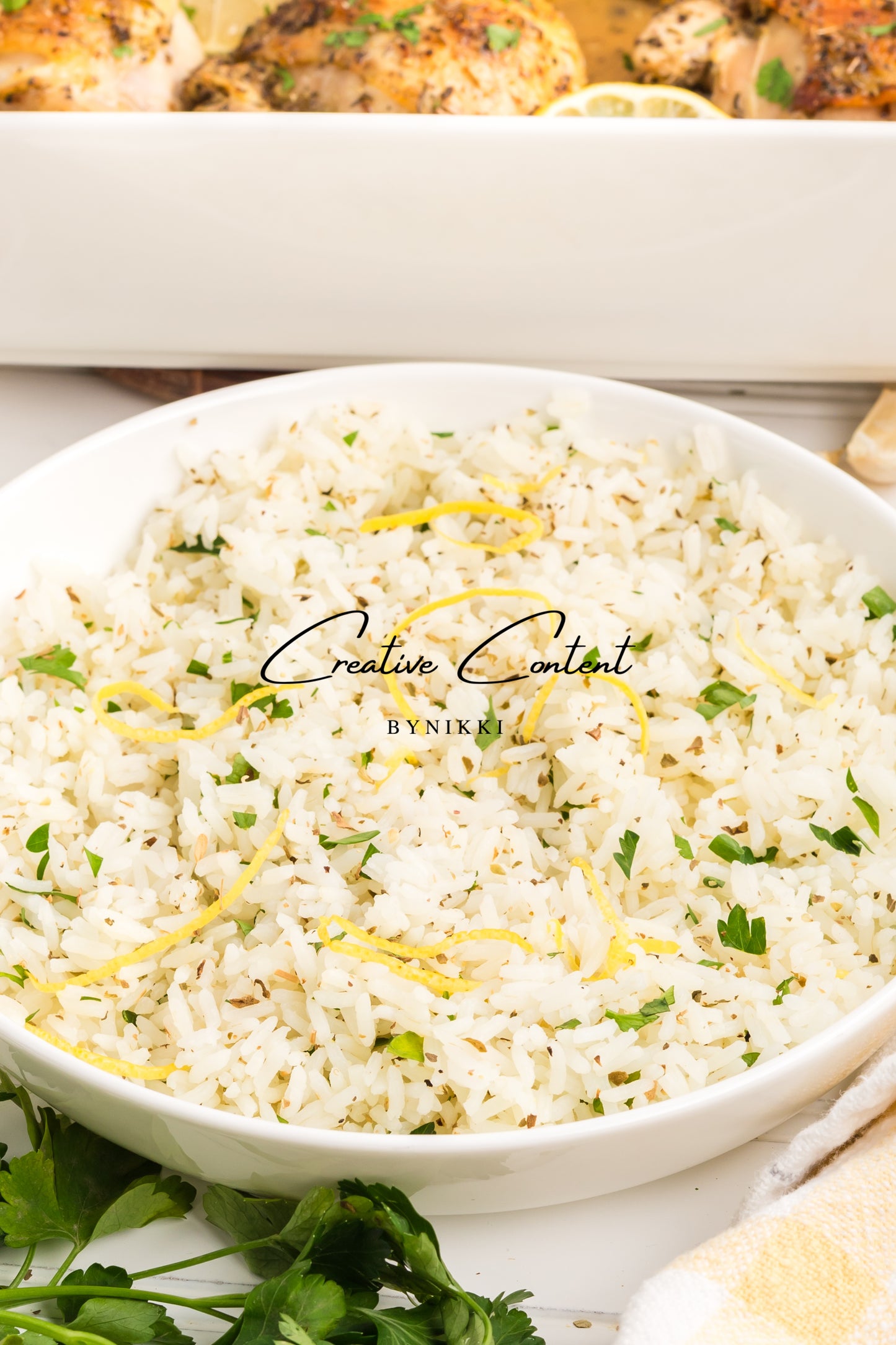 Lemon Herb Chicken + Lemon Herb Rice - Exclusive