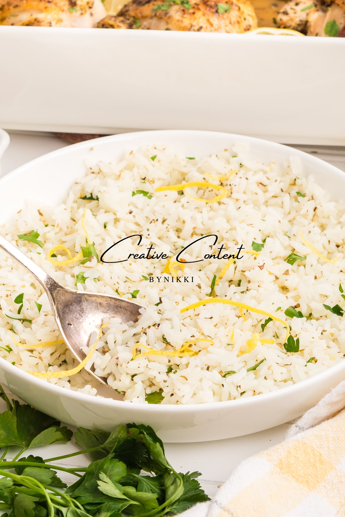 Lemon Herb Chicken + Lemon Herb Rice - Exclusive