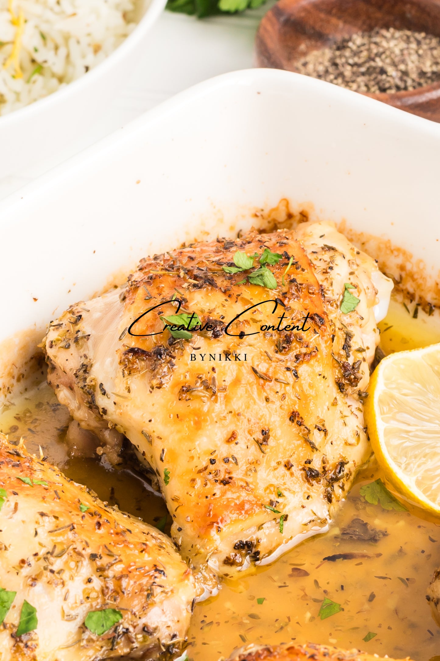 Lemon Herb Chicken + Lemon Herb Rice - Exclusive