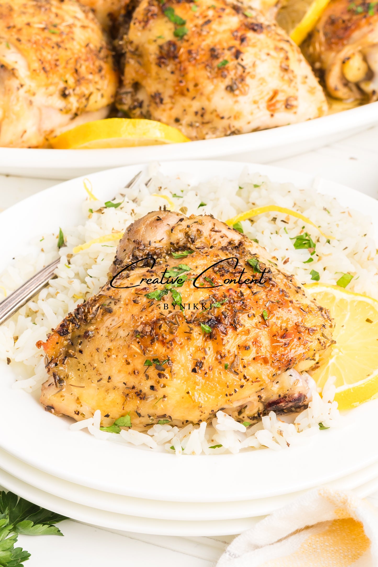 Lemon Herb Chicken + Lemon Herb Rice - Exclusive