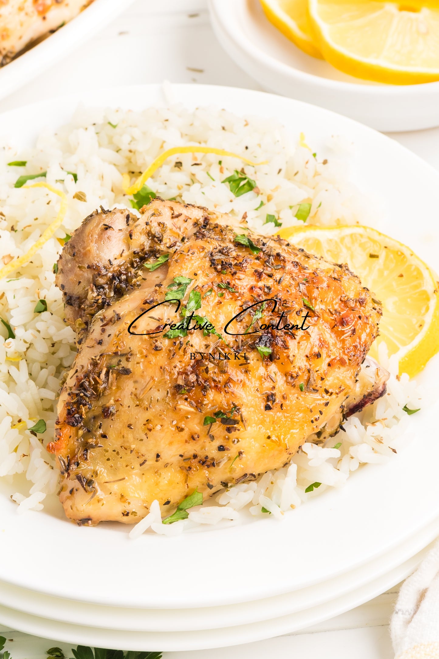 Lemon Herb Chicken + Lemon Herb Rice - Exclusive