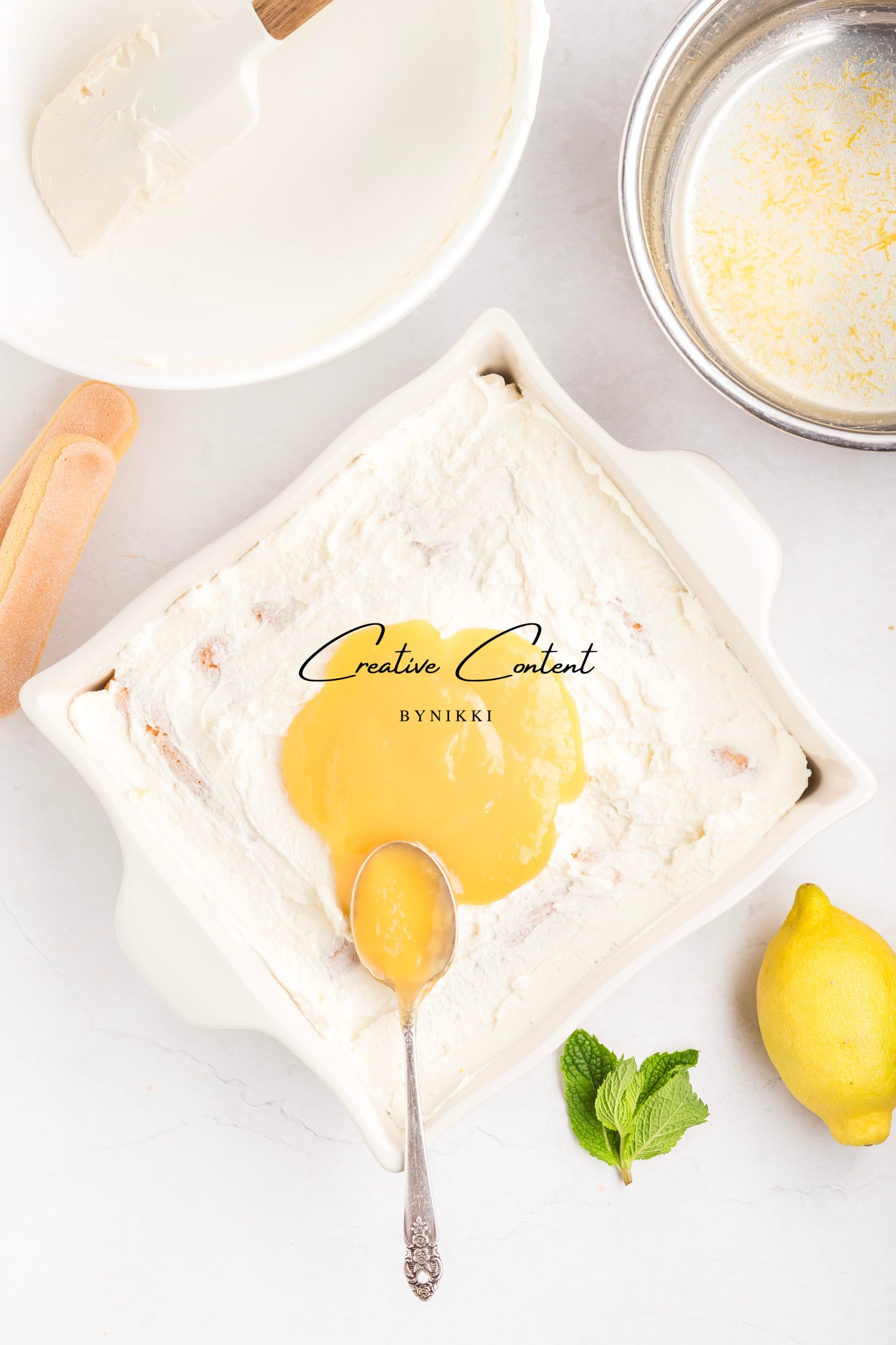 Lemon Tiramisu  - Exclusive