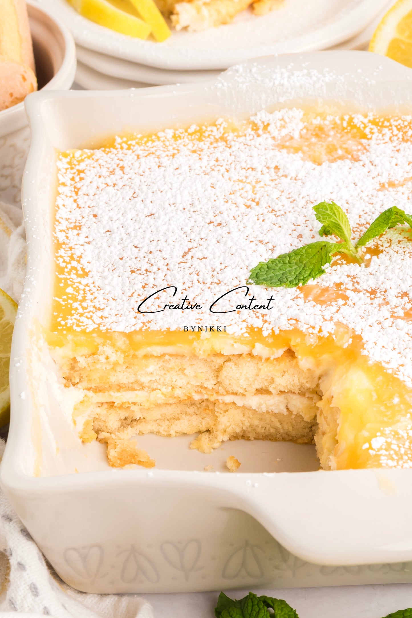 Lemon Tiramisu  - Exclusive