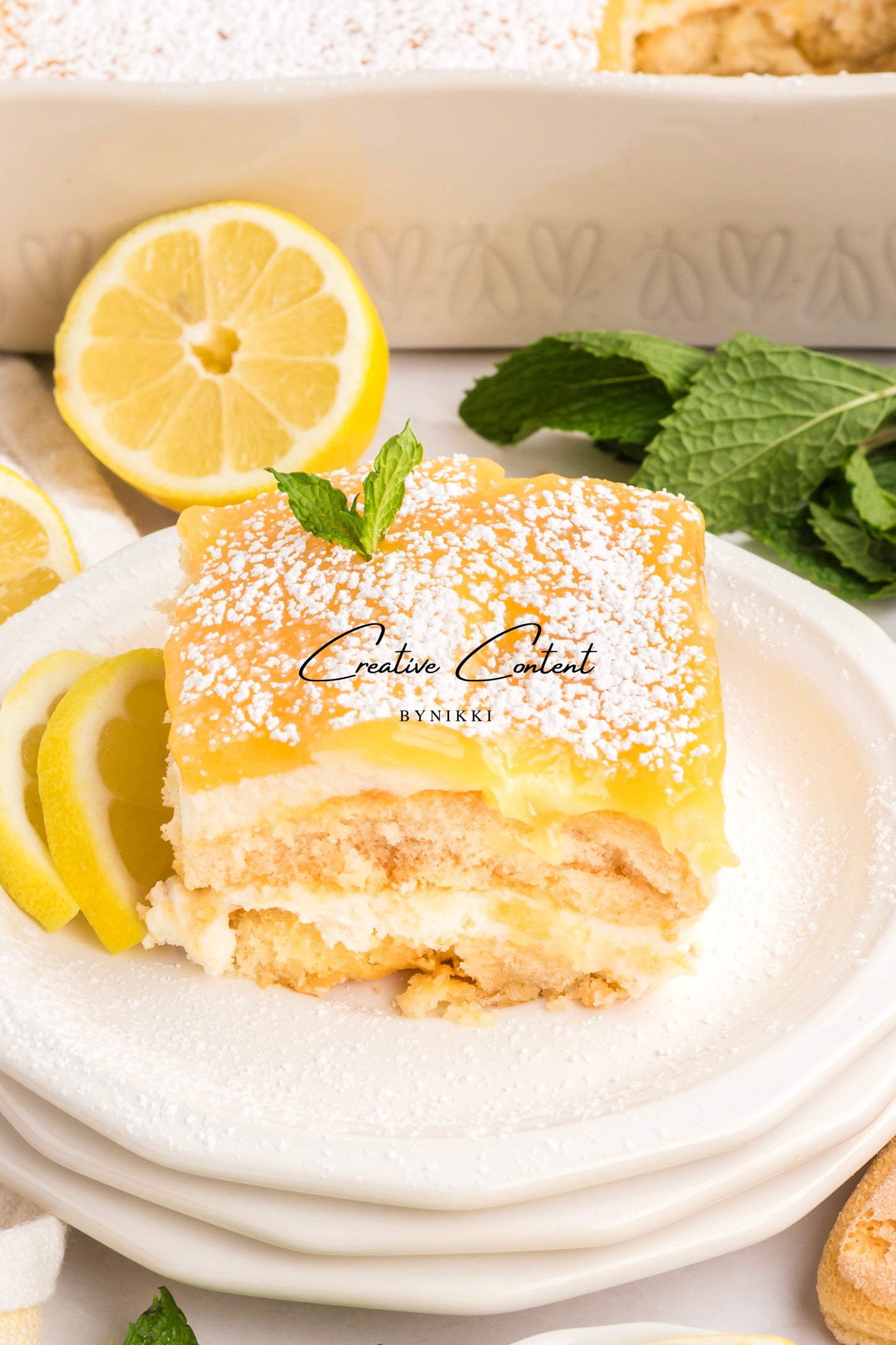 Lemon Tiramisu  - Exclusive