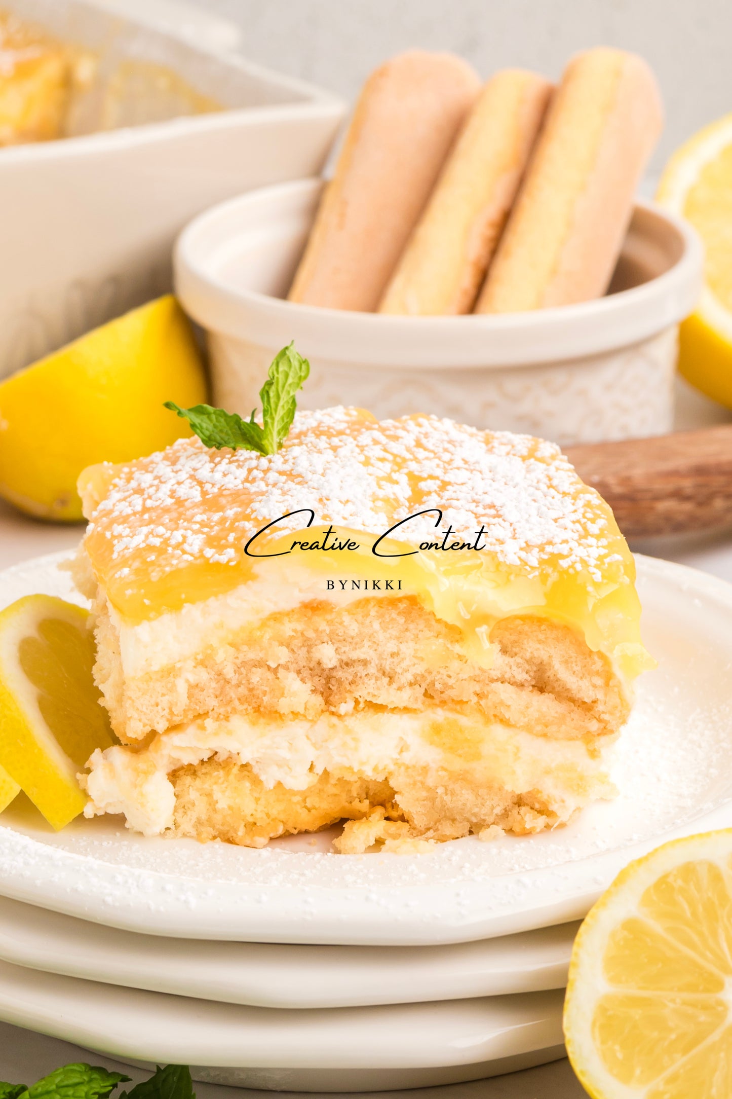 Lemon Tiramisu  - Exclusive