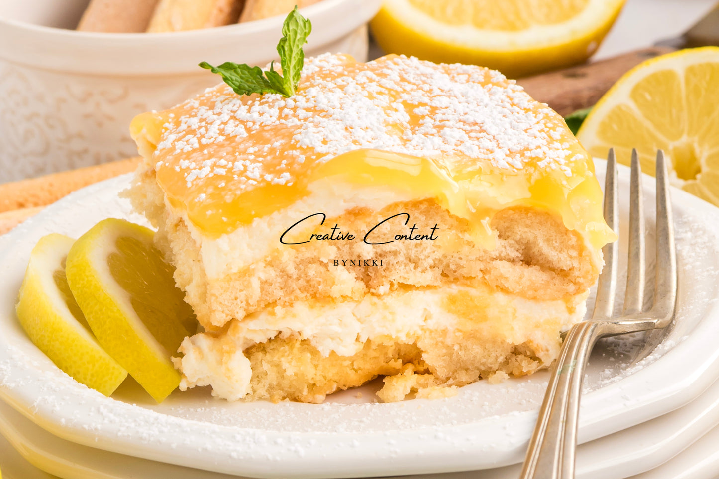 Lemon Tiramisu  - Exclusive