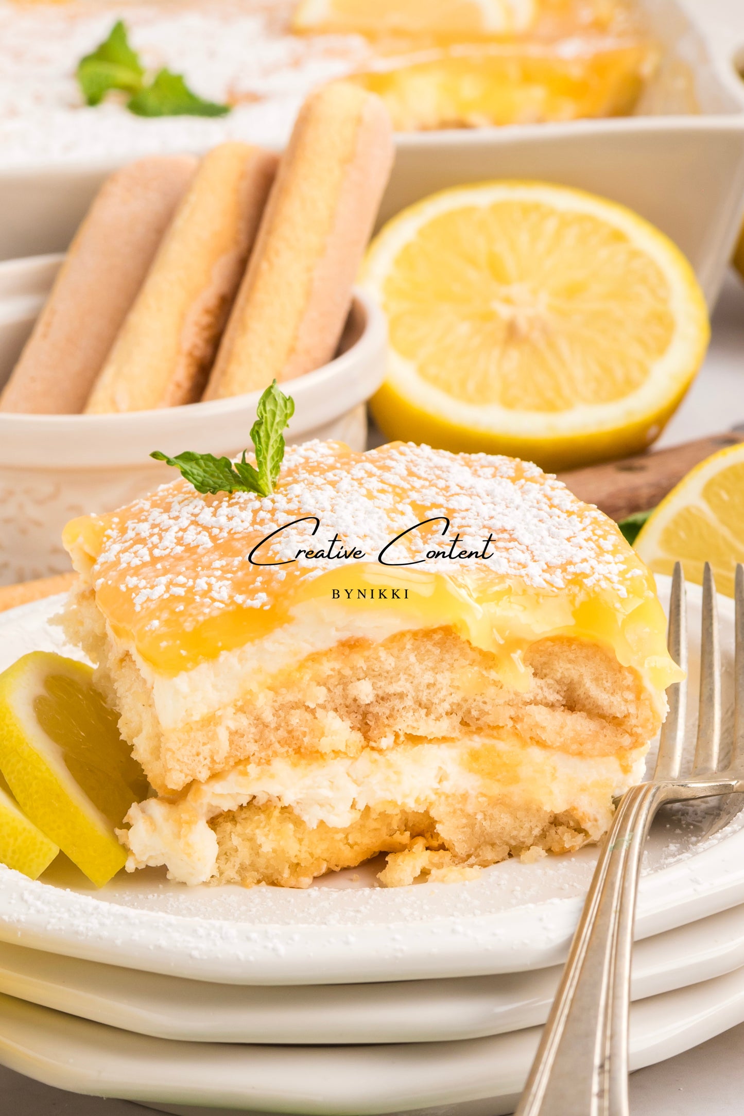 Lemon Tiramisu  - Exclusive