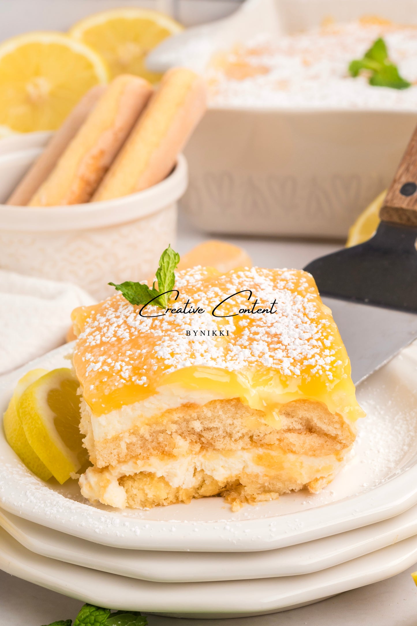 Lemon Tiramisu  - Exclusive