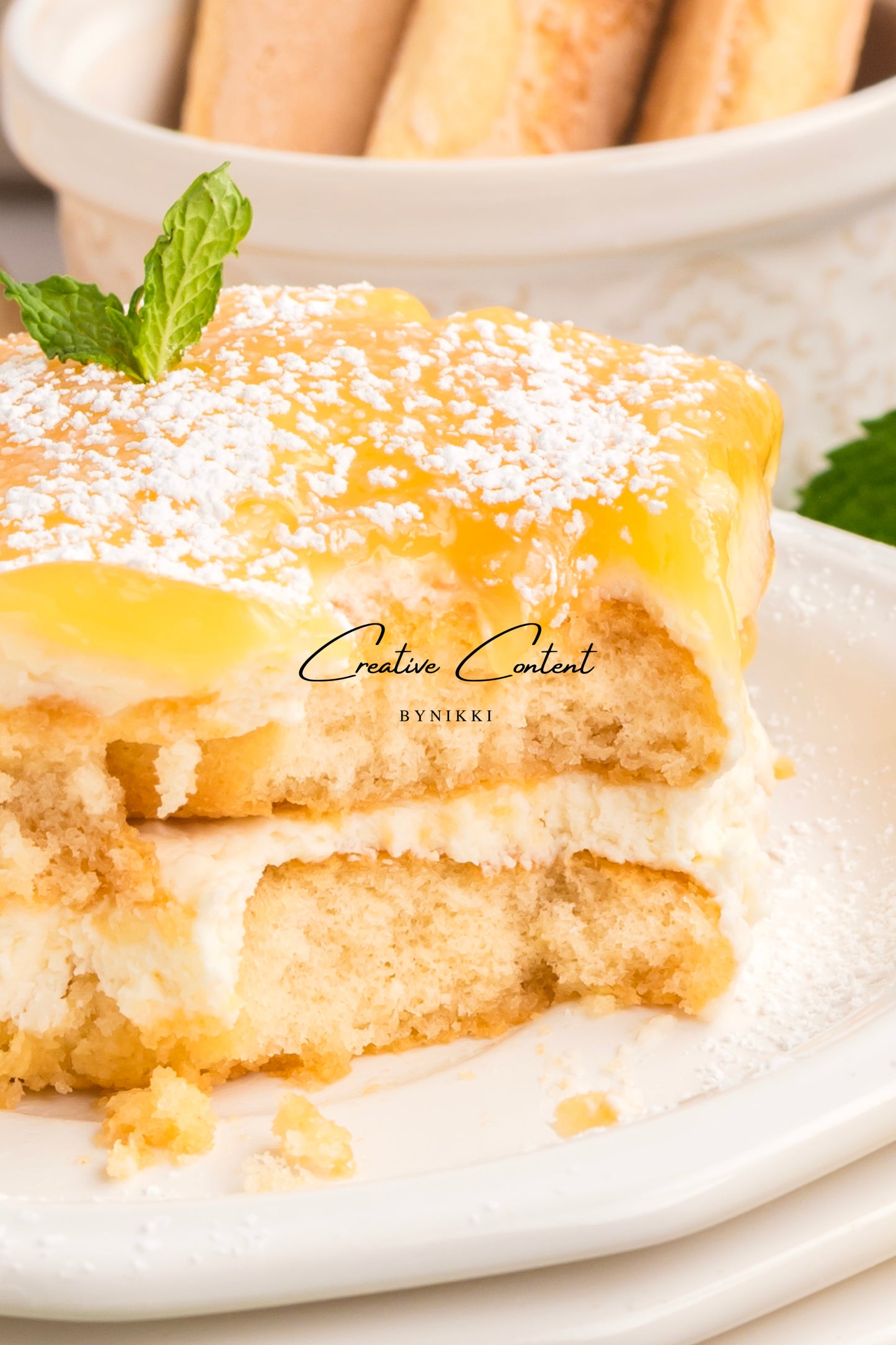 Lemon Tiramisu  - Exclusive