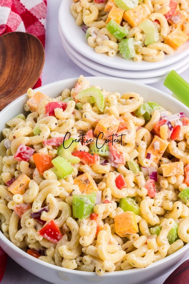 Macaroni Salad - Set 1 of 2