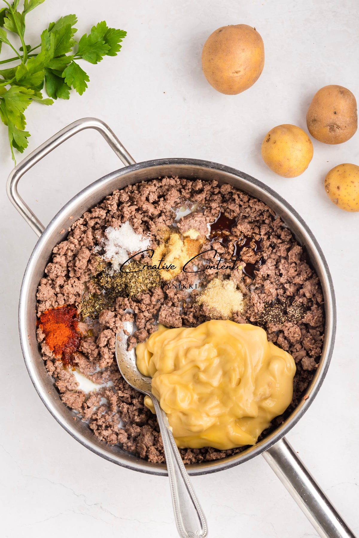 Meat and Potato Casserole - Exclusive