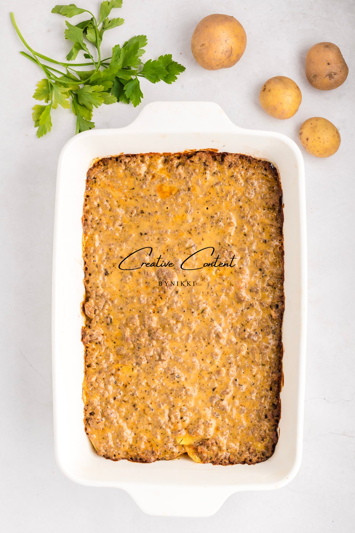 Meat and Potato Casserole - Exclusive
