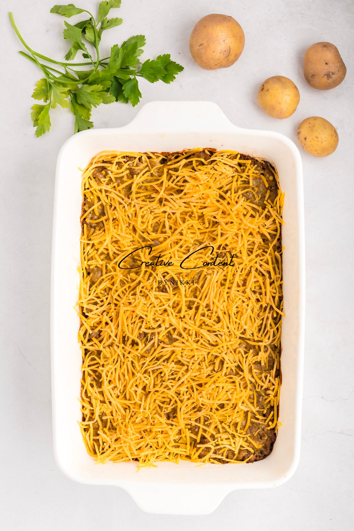 Meat and Potato Casserole - Exclusive