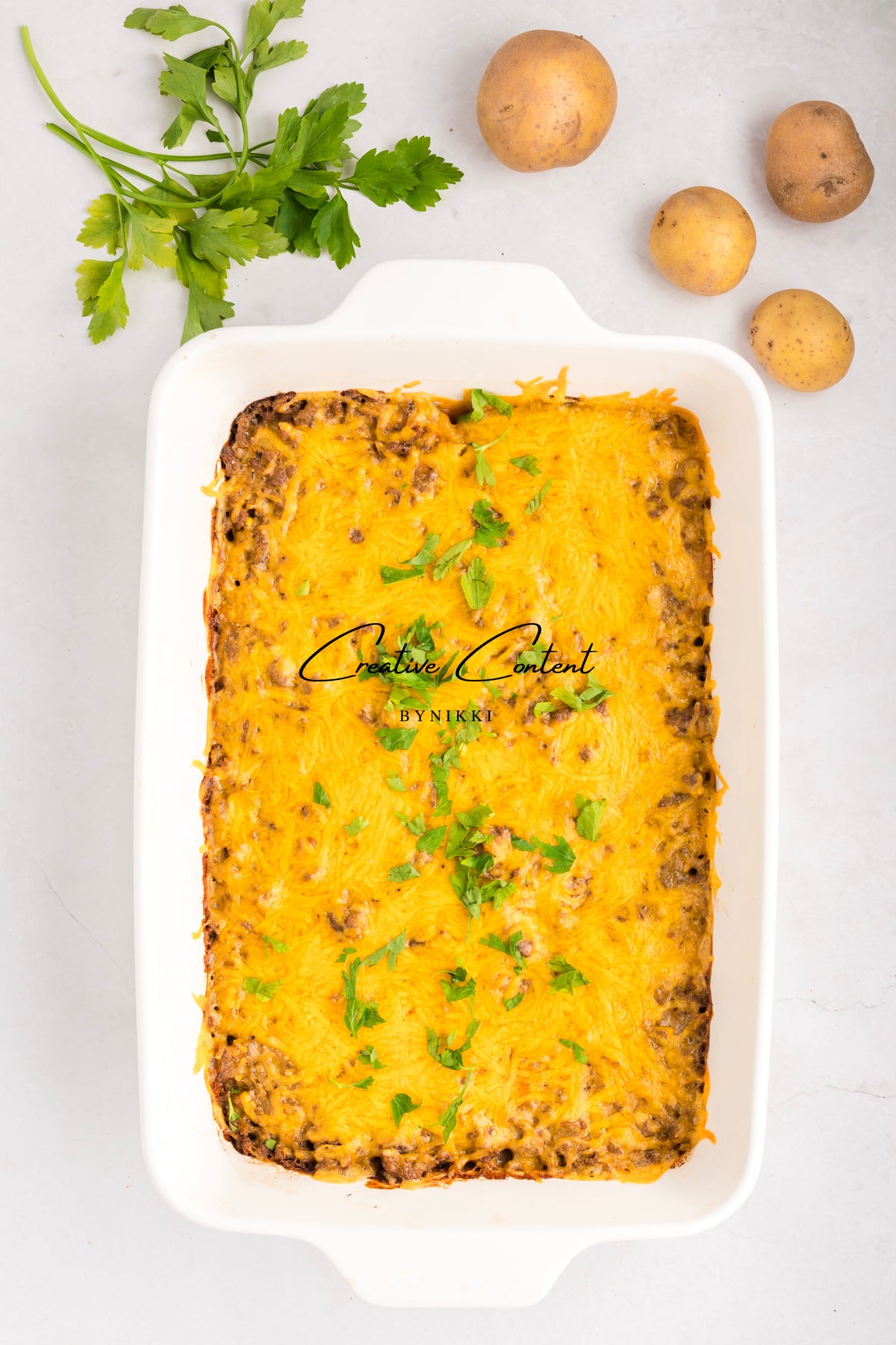 Meat and Potato Casserole - Exclusive