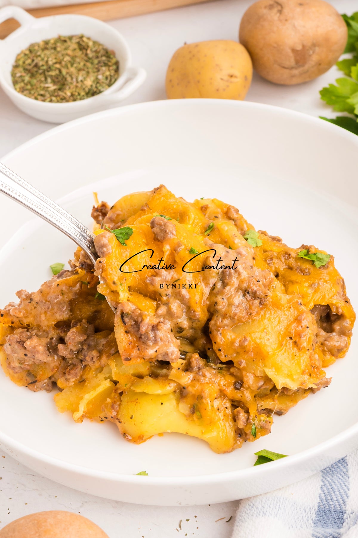 Meat and Potato Casserole - Exclusive