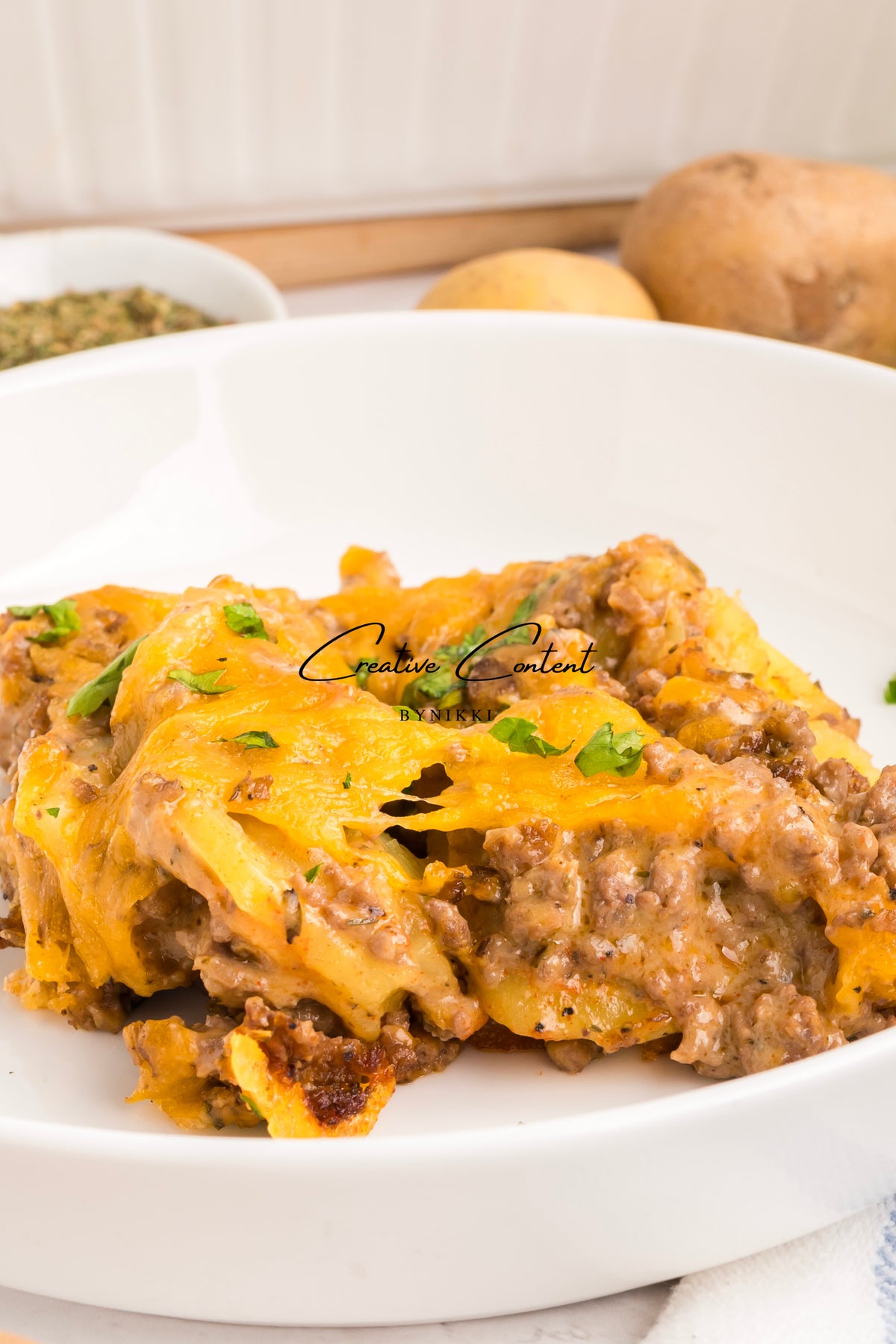 Meat and Potato Casserole - Exclusive