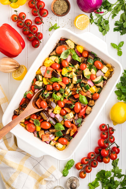 Mediterranean Roasted Veggies -  Set 1 of 2