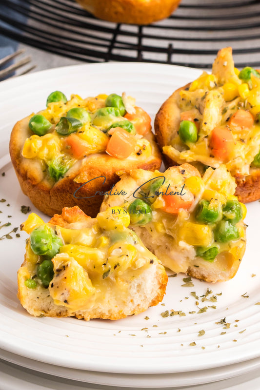 Mini Chicken Pot Pies -  Set 2 of 2