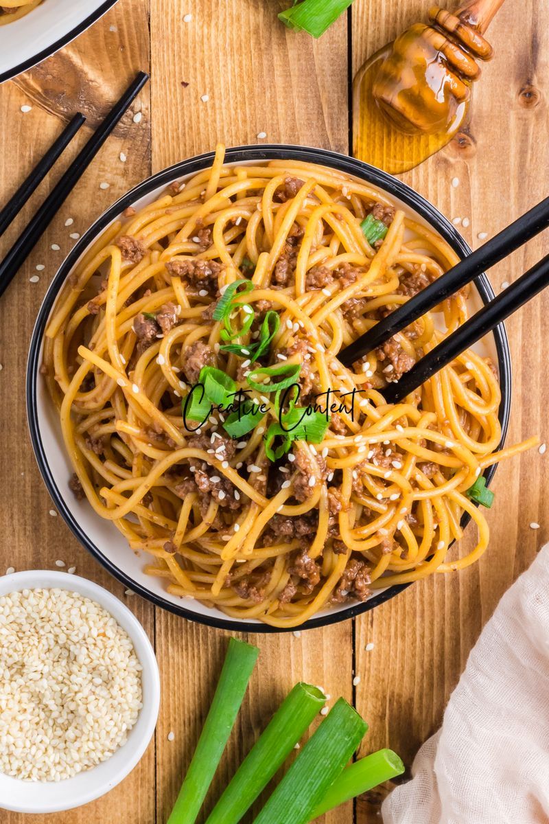 Mongolian Beef Noodles - Set 2 of 2