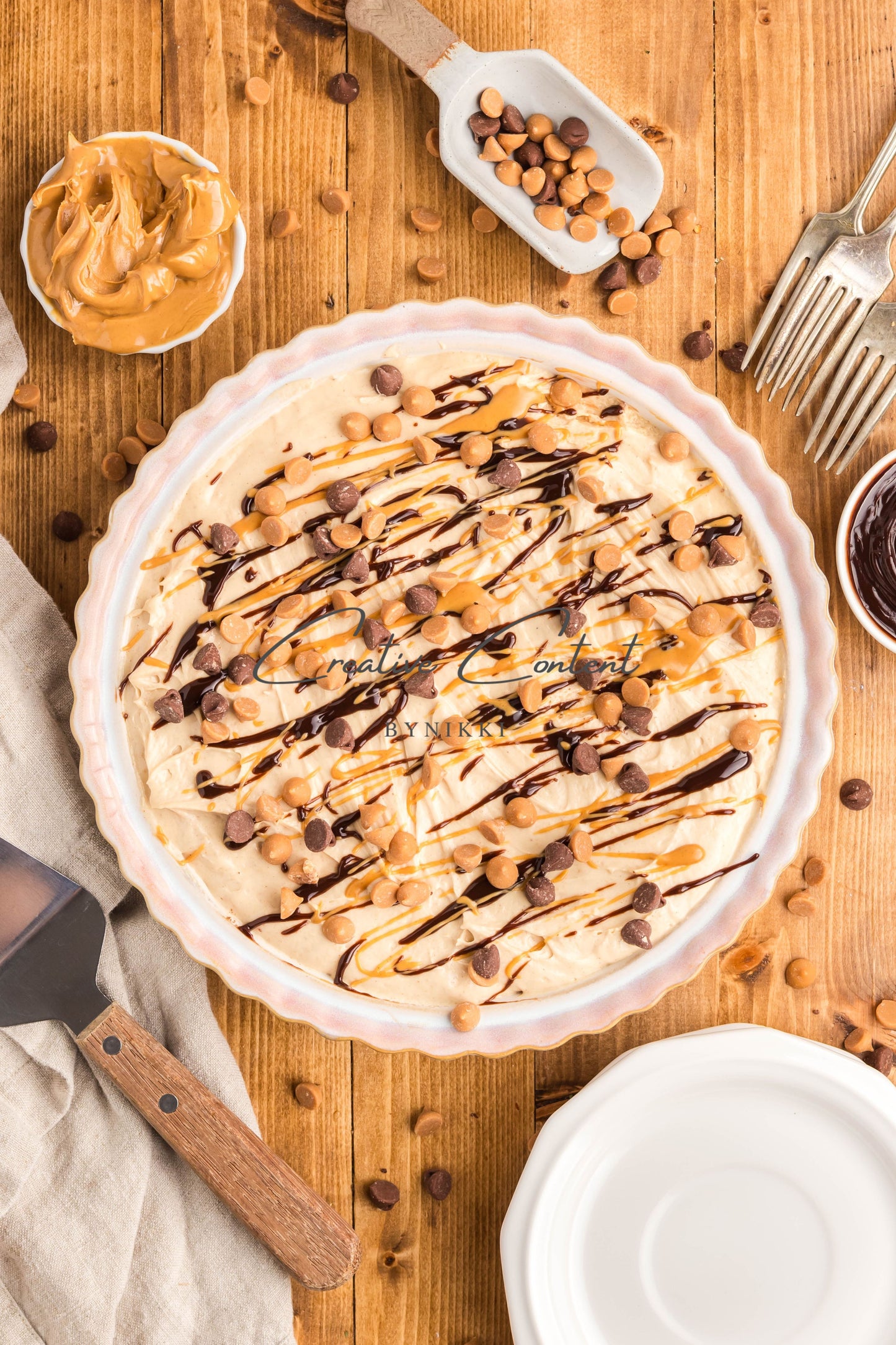 No Bake Peanut Butter Pie -  Exclusive