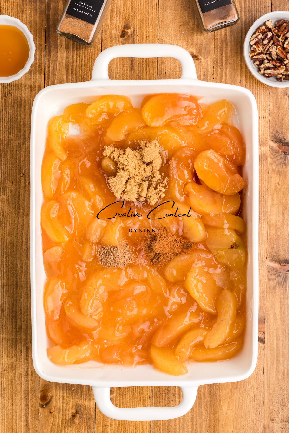 Oatmeal Cookie Apple Crisp Dump Cake - Exclusive