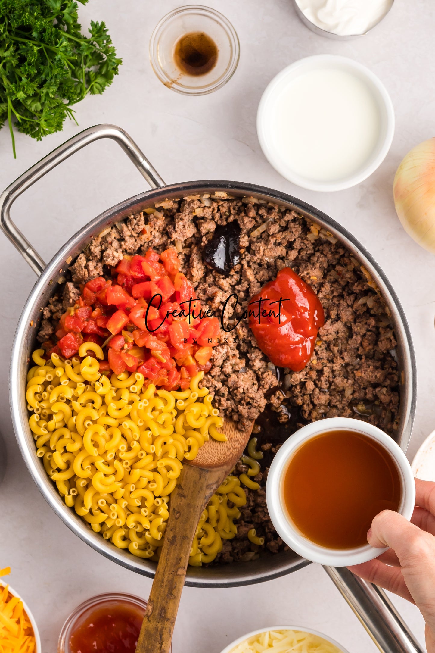 One Pot Cheeseburger Casserole - Exclusive