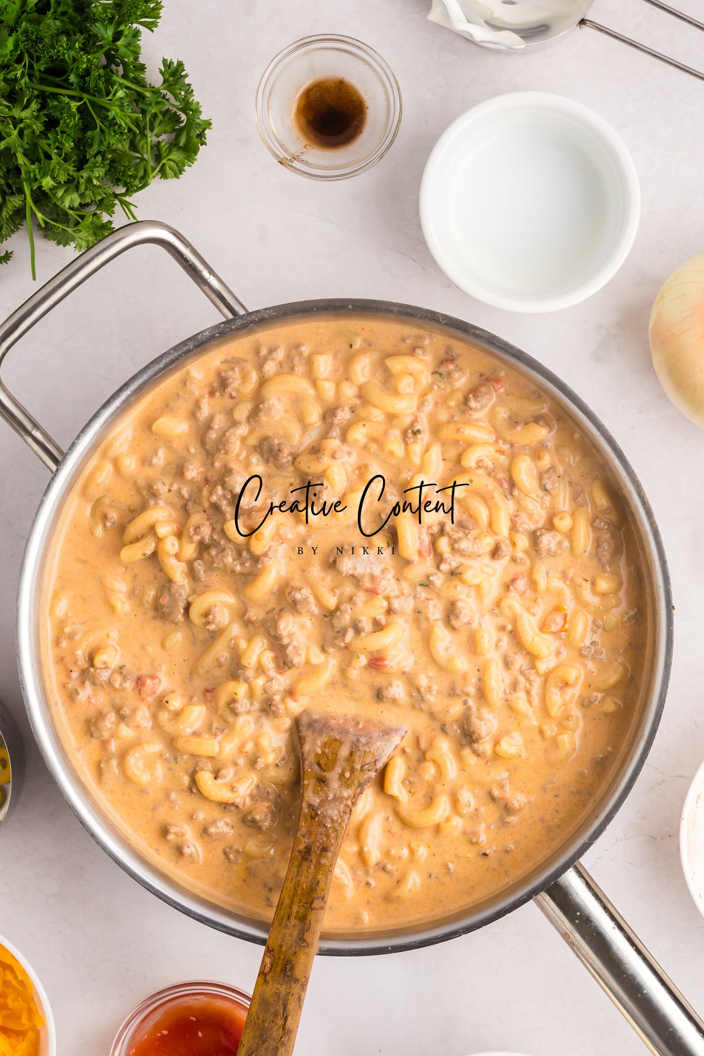 One Pot Cheeseburger Casserole - Exclusive