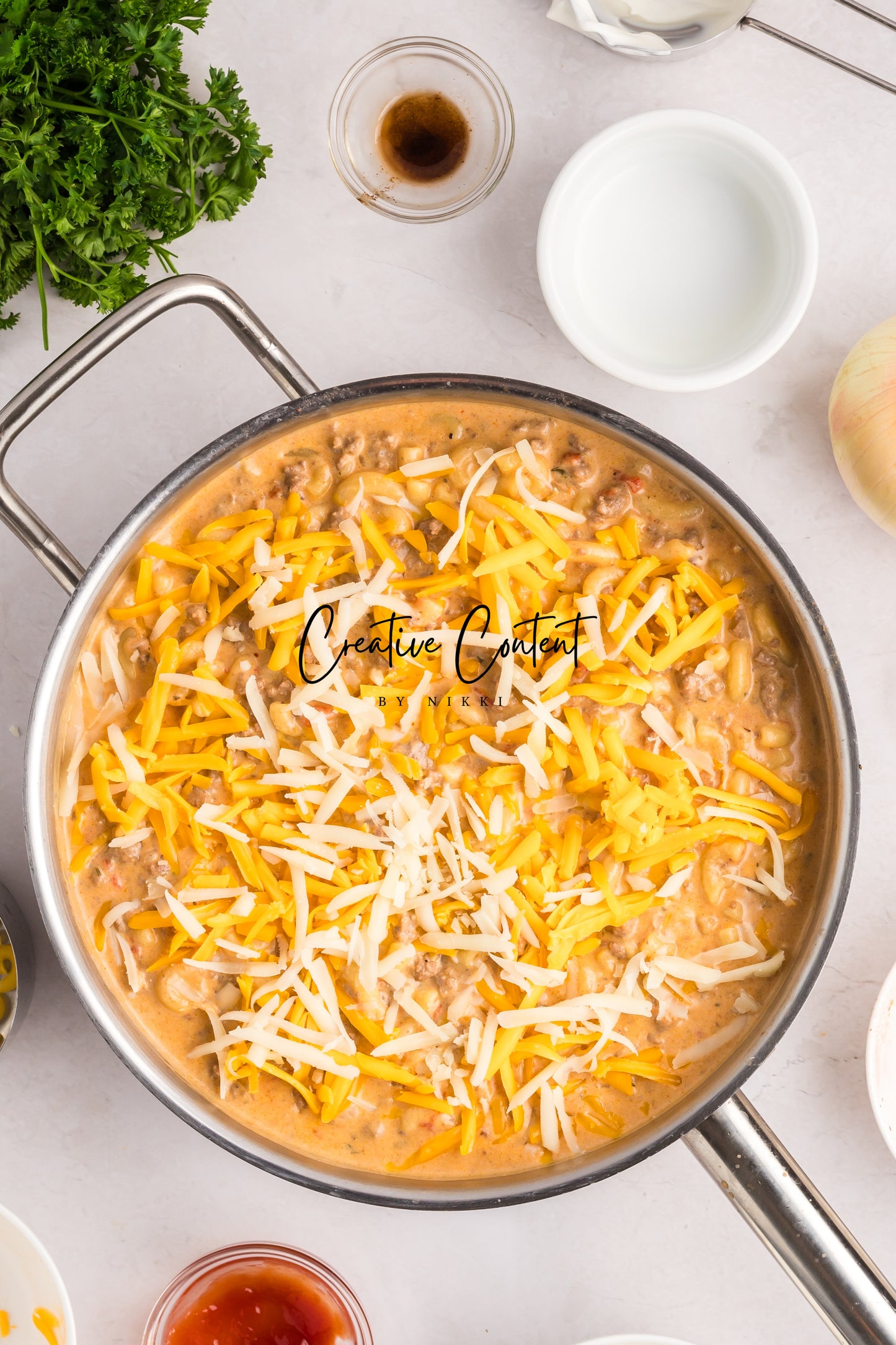 One Pot Cheeseburger Casserole - Exclusive