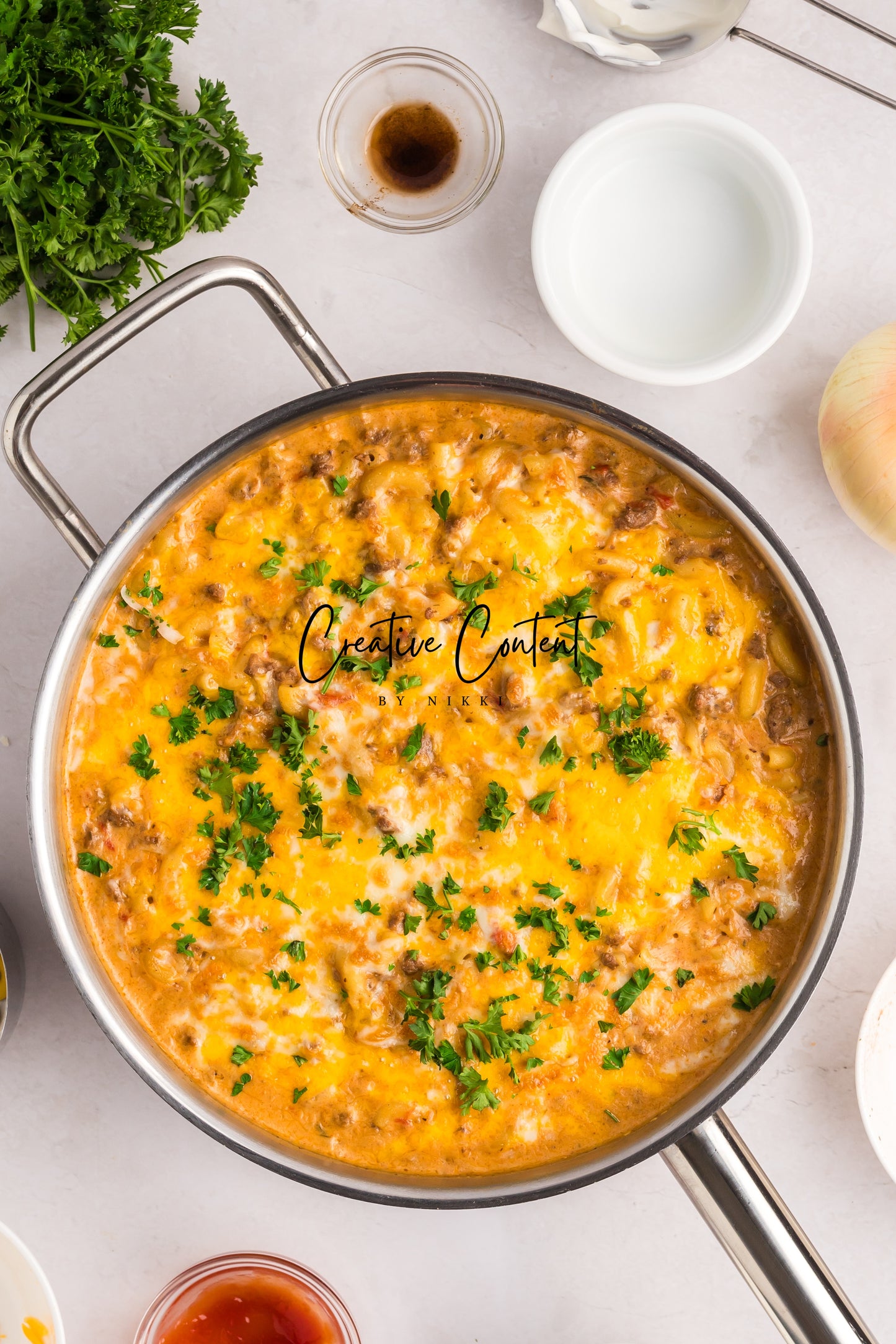 One Pot Cheeseburger Casserole - Exclusive