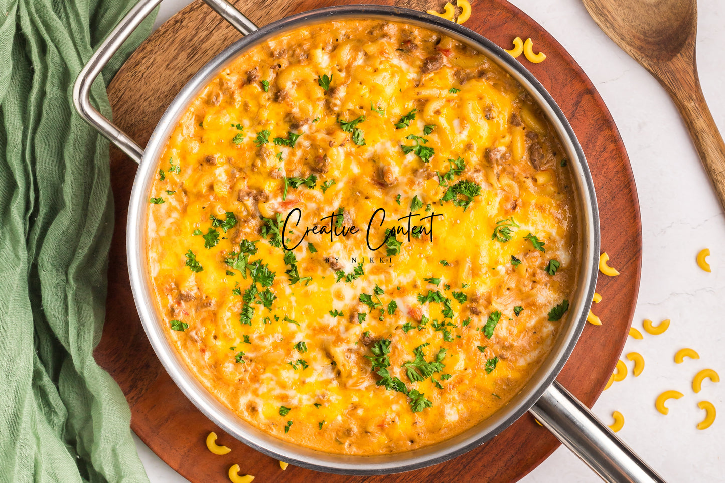 One Pot Cheeseburger Casserole - Exclusive